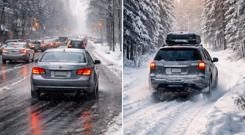 Чем отличается зимняя эксплуатация автомобиля в городе и за городом