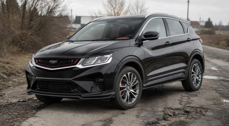 Belgee X50 на плохой дороге